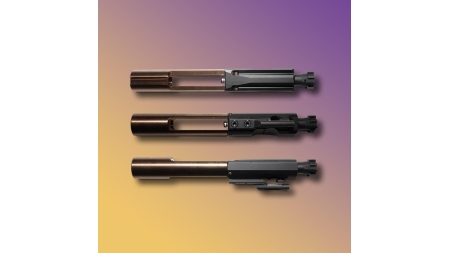 Q Honey Badger Bolt Carrier Group Stainless Steel Black Nitride Scar Cut 2-Piece