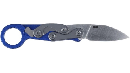 CRKT Provoke EDC Folding Knife 2-1/2" Drop Point Blade Blue