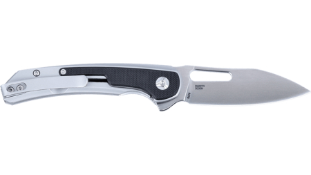 CRKT Padawan Folding Knife 3" Drop Point Blade Black and Silver