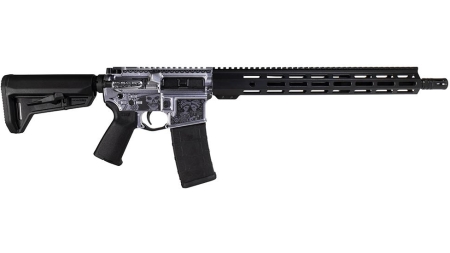Shark Coast Tactical "Day of the Dead" Rifle 5.56mm 10rd Magazine 16" Barrel 15" MLOK Handguard California Compliant