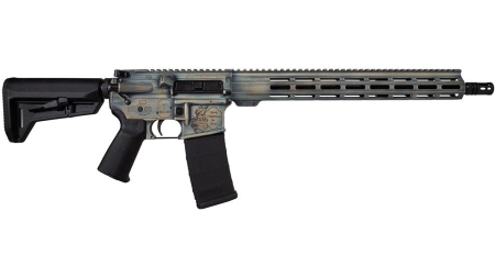 Shark Coast Tactical "Liberty AR Patina" AR-15 Rifle 5.56mm 30rd Magazine 16" Barrel 15" MLOK Handguard