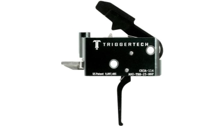 TriggerTech AR15 Black Adaptable Flat Trigger 2 Stage Adjustable