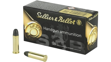 Sellier & Bellot Pistol & Revolver Ammo .38 Special 158 gr LRN 50/Box