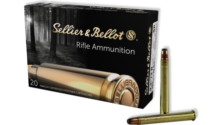Sellier & Bellot Rifle Ammunition 9.3x72mm 193 gr SP 1950 fps - 20/box