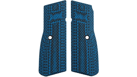 FN HIGH POWER G10 BLK/BLUE GRIPS
