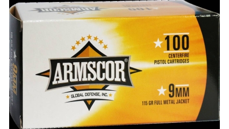 ARMSCOR 9MM 115GR FMJ VALUE PACK