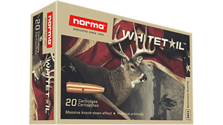 NORMA 243WIN 100G PSP WHITETAIL 20RD BX/200RD CASE