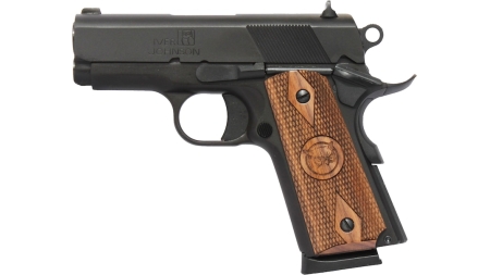 IVER JOHNSN 45 ACP OFFICER SIZE 3" 1911 MATTE PSTL