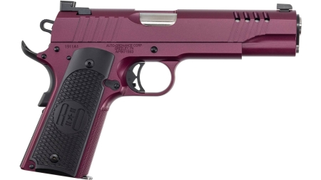 AUTO ORD 1911 45 ACP PSTL BLACK CHERRY CERAKOTE