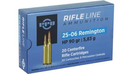 PPU 25-06REM 90G HP 20RD BOX 10 BOXES PER CASE