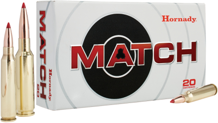 HORNADY MATCH 6.5 CREEDMOOR 147GR ELD 20RD BX 200RD CASE