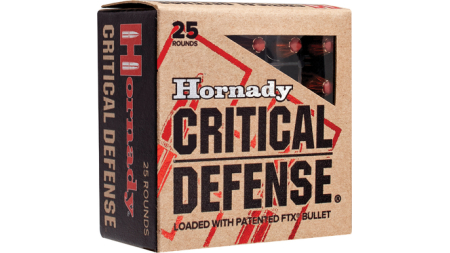 HORNADY CRITICAL DEFENSE 45 COLT 185GR FTX 20RD BX 200RD CASE