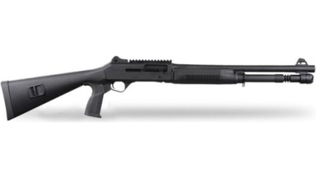 PANZER ARMS M4 TACTICAL 12G 18.5" SA BLACK STANDARD STOCK