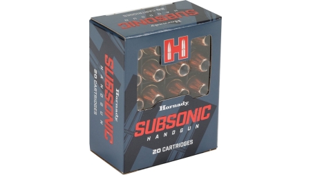 HORNADY SUBSONIC 45ACP 230G XTP 20RD BX 200RD CASE