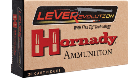 HORNADY LEVERREVOLUTION 450 MARLIN 325GR FTX 20RD BX 200RD CASE