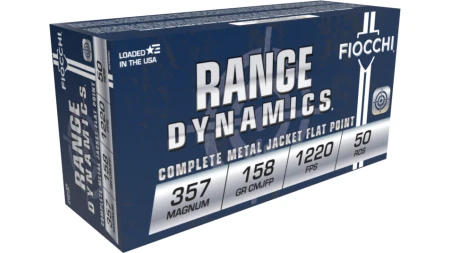 FIOCCHI 357MAG 158G CMJFP 50RD BX 1000RD CS