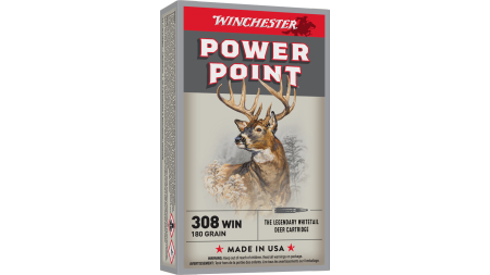 WINCHESTER SUPER X POWER POINT 308WIN 180GR 20RD BX 200RD CASE