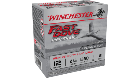 WINCHESTER 12G 2-3/4" #8 FAST DOVE HB 25RD/250RD