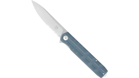 COBRATEC KUZIO SIDE FLP GRY G10 3.25" DROP SERRATED