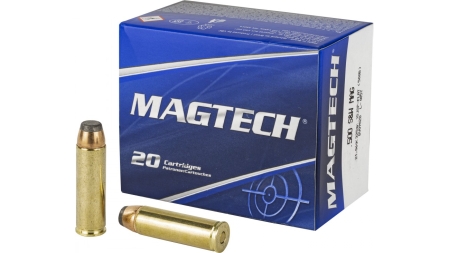 MAGTECH 500 S&W 325GR SJSP FLAT 20RD BOX 25 BOXES PER CASE