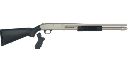 MOSSBERG 590 MARINER 12G 8+1 20" SILVER MARINECOTE, PSTL GRP KIT