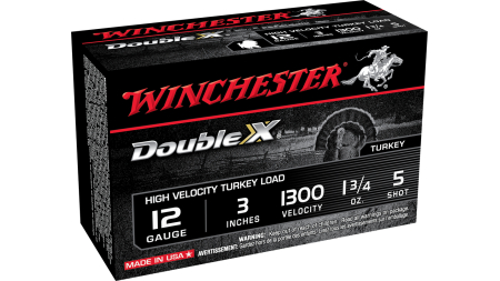 WINCHESTER DOUBLE X 12G 3" #5 1-3/4OZ 10RD BX 100RD CS