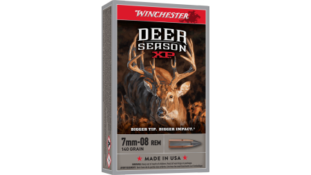 WINCHESTER DEER SEASON XP 7MM-08 140GR 20RD BX 200RD CASE