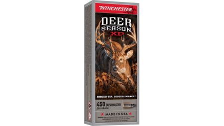 WINCHESTER DEER SEASON XP 450 BSHMSTR 250GR 20RD BX 200RD CASE