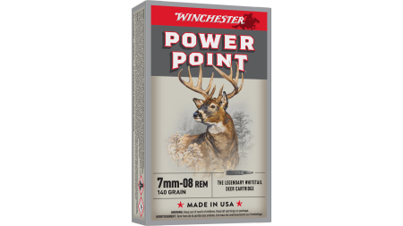 WINCHESTER SUPER X POWER POINT 7MM-08 140GR 20RD BX 200RD CASE