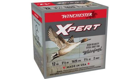 WINCHESTER XPRT STL 12G 3.5" #2 HV WTRFWL 1-1/4OZ 25/250