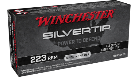 WINCHESTER BALLISTIC SILVERTIP 223 REM 20RD BX 200RD CASE