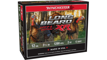 WINCHESTER LONG BEARD XR 12G 3.5" #4 2OZ 10RD BX 100RD CS