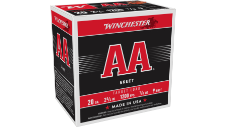 WINCHESTER AA SKEET LD 20GA 23/4 #9