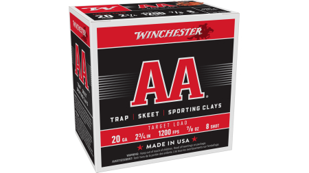 WINCHESTER AA SKEET LD 20GA 23/4 #8