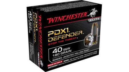 WINCHESTER 40S&W 180GR JHP BND PDX1