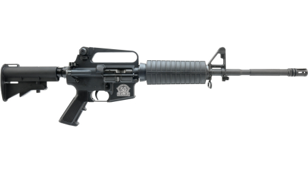 BUSHMASTER M4A2 SILVER 50TH ANNIV 556 RIFLE 16" W/ ADJ STOCK