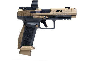 CENTURY CANIK TTI COMBAT W/MECANIC OPTIC 9MM PISTL 4.6" 2-18RD