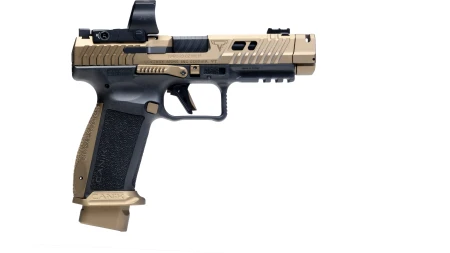 CENTURY CANIK TTI COMBAT W/MECANIC OPTIC 9MM PISTL 4.6" 2-18RD