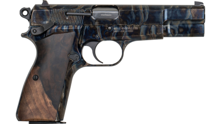 SDS MAC INGLIS GP-35 9 MM PSTL CASE COLORED WALNUT GRPS