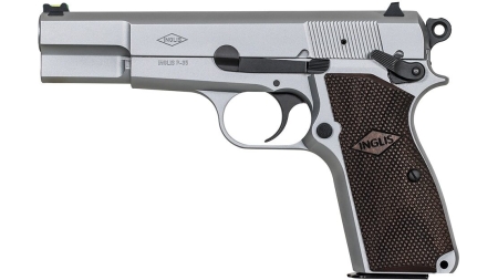 SDS MAC INGLIS P-35 N 9MM PSTL NICKL W/G10 GRPS