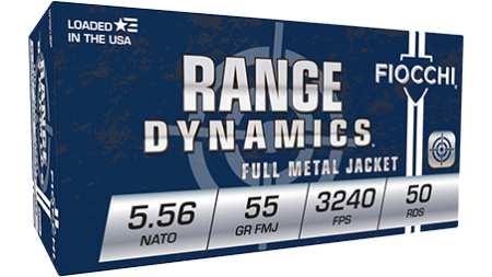 FIOCCHI 5.56 M193 55G FMJ 50RD BX 1000RD CASE
