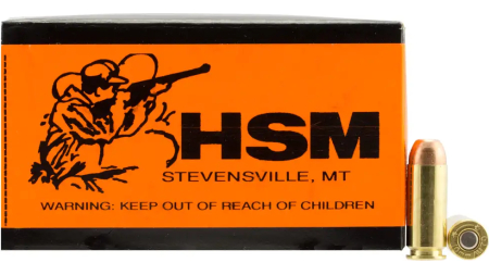 HSM AMMUNITION 10MM 200GR FMJ 20RD BOX 20 BOXES PER CASE