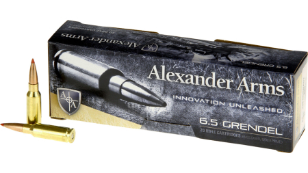 ALEX ARMS 6.5 GREN 129GR SST 20RD