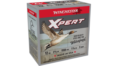 WINCHESTER SUPER X XPERT HV 12GA 23/4 #3 25RD BX 250RD CASE
