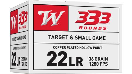 WINCHESTER 22LR 36GR CPHP 333RD BX 3330RD CASE