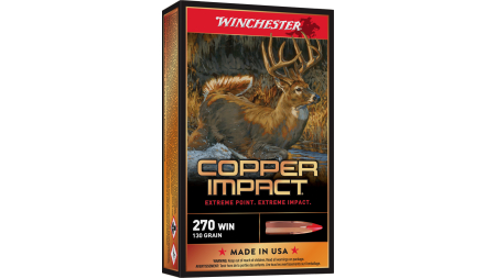WINCHESTER COPPER IMPACT 270WIN 130G LF 20RD BX
