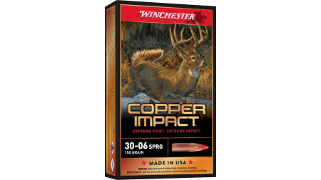 WINCHESTER COPPER IMPACT 3006SPFLD 150G LF 20RD BX 200RD CASE