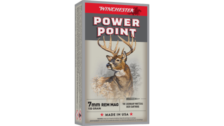 WINCHESTER SUPER X POWER POINT 7MM RM MG 150GR PP 20RD BX 200RD CASE