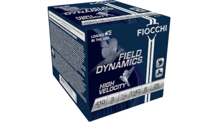 FIOCCHI HV LEAD 410G 3" 11/16OZ 8SHT 25RD BX 250RD CS