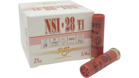 NOBEL SPORT 28G 7.5# 3/4OZ 25RD/250RD 1300FPS